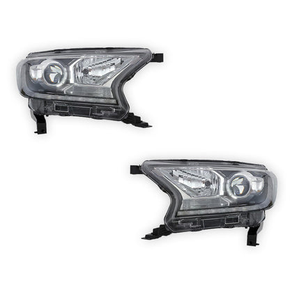 Ford Ranger PX MK3 / Wildtrak (2018 - 2020) DRL Projector Headlights LH + RH