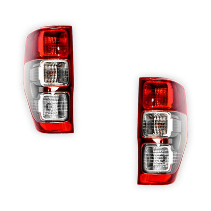 Ford Ranger PX MK3 Wildtrak (2018 - 2020) Genuine Tail Lights With Chrome Bezel LH + RH