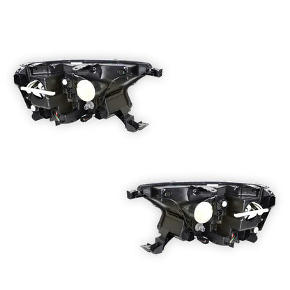 Ford Ranger PX MK2 (2015 - 2018) OEM Style Electric Adjust Projector Headlights LH + RH
