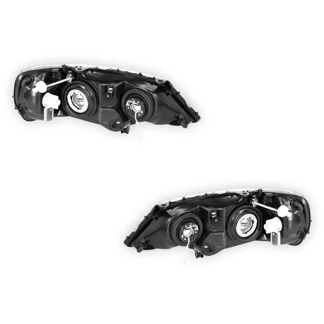 Holden Astra TS (1998 - 2001) Chrome OEM Style Headlights LH + RH