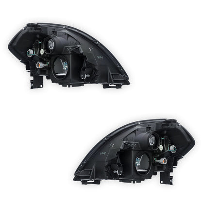 Nissan Maxima J31 (2003 - 2005) Genuine Clear / Chrome Halogen Headlights LH + RH