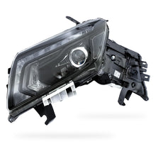 Nissan Navara D23 NP300 (2019 - 2025) Clear / Chrome LED Electric OEM Style Headlights LH + RH