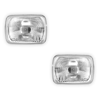 Ford Courier PC (1985 - 1996) Rectangular Halogen OEM Style Headlights LH + RH