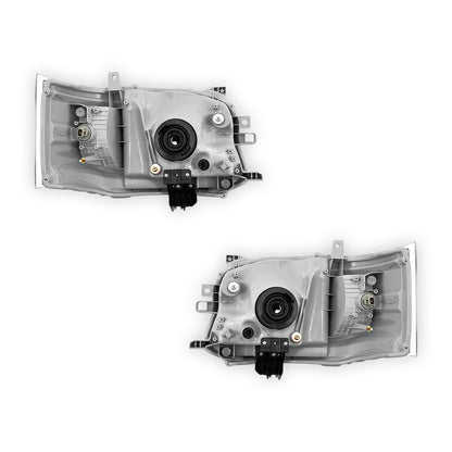 Toyota HiAce Low Roof (2010 - 2013) OEM Style Headlights LH + RH
