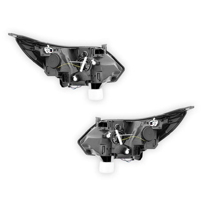Holden Colorado Ute (2016 - 2020) OEM Style Black LED Headlights LH + RH