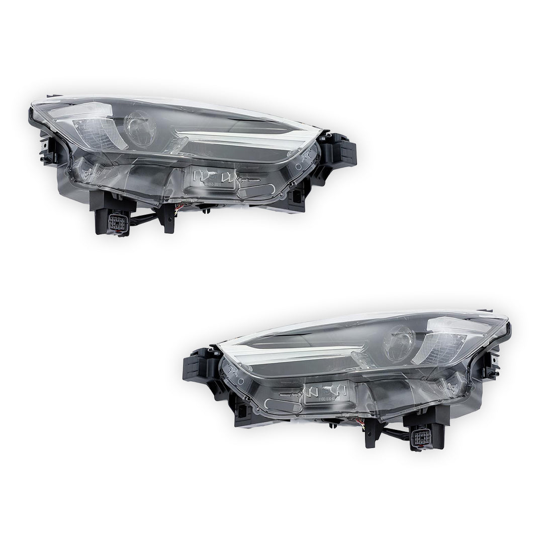 Mazda CX-3 DK (2015 - 2018) Genuine Headlights LED Without Adaptive LH + RH