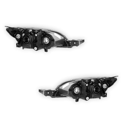 Mazda 3 BK Series 2 (2004 - 2009) OEM Style Headlights LH + RH