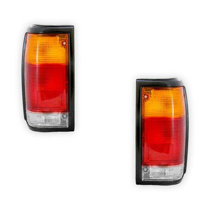 Mazda Bravo UF (1996 - 1999) OEM Style Black Tail Lights LH + RH