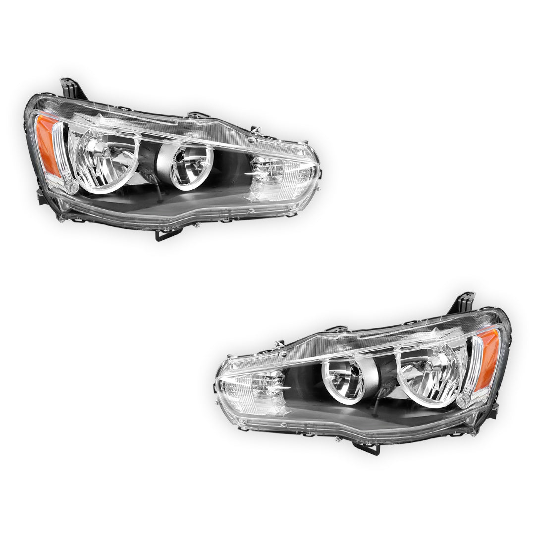 Mitsubishi Lancer CJ (2012 - 2015) OEM-Style Headlights LH + RH