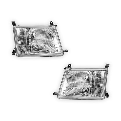 Toyota LandCruiser 100 Series (1998 - 2002) OEM Style Headlights LH + RH