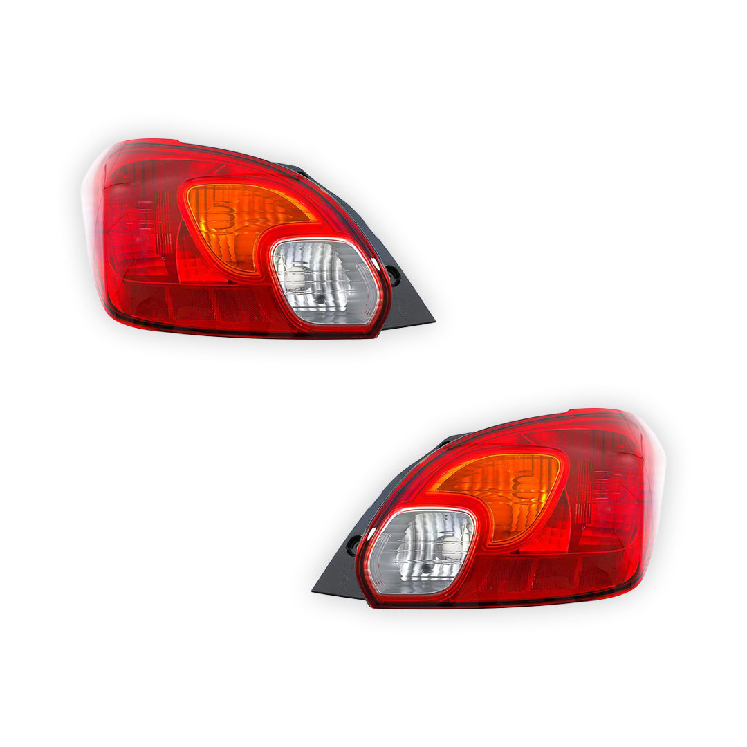 Mitsubishi Mirage LA Series 1 (2012 - 2016) OEM Style Non LED Tail Lights LH + RH