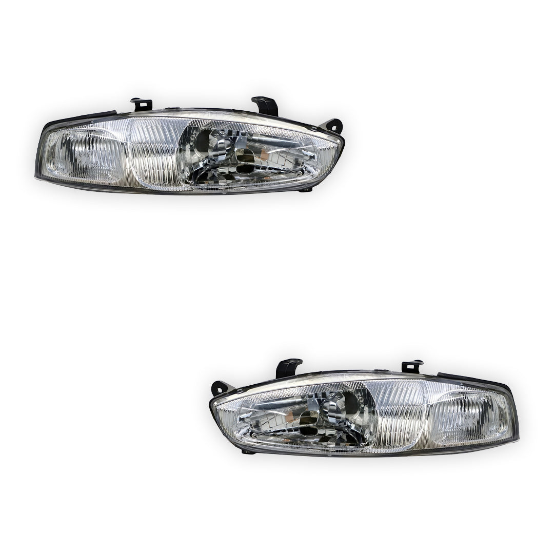 Mitsubishi Mirage CE3 (1999 - 2001) OEM Style Headlights LH + RH