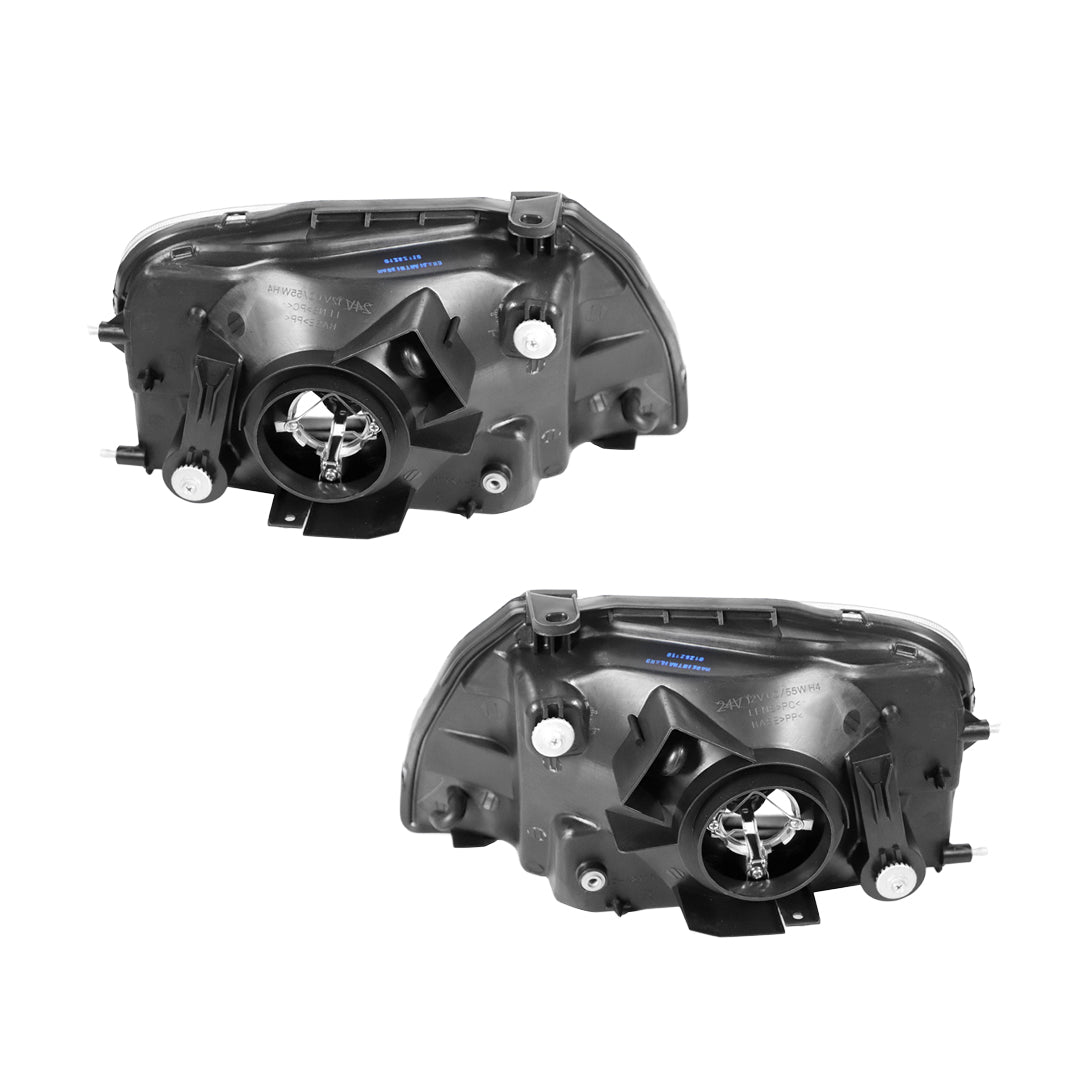 Mitsubishi Triton MK (2004 - 2006) OEM Style Headlights LH + RH