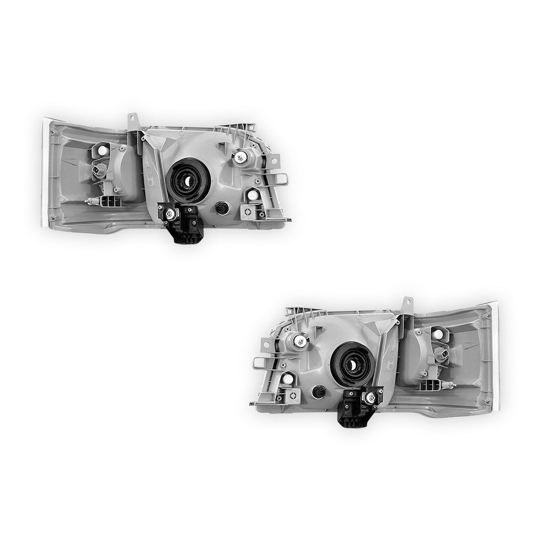 Toyota HiAce Low Roof (2005 - 2010) OEM Style Headlights LH + RH