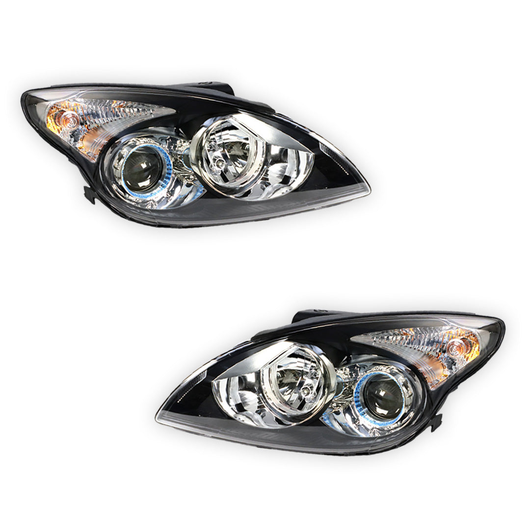 Hyundai i30 FD (2007 - 2012) OEM Style Headlights LH + RH