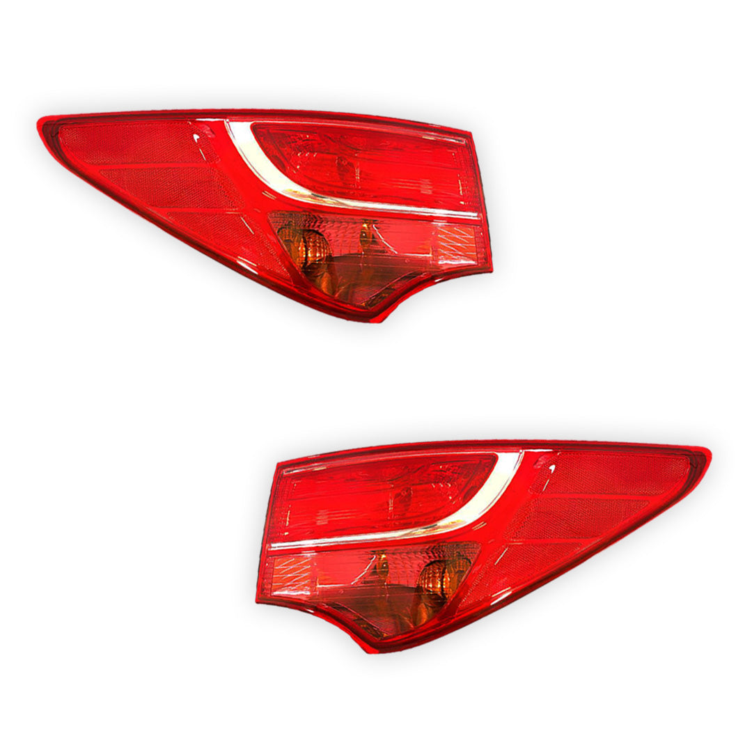 Hyundai Santa Fe DM (2012 - 2015) OEM Style Tail Lights LH + RH