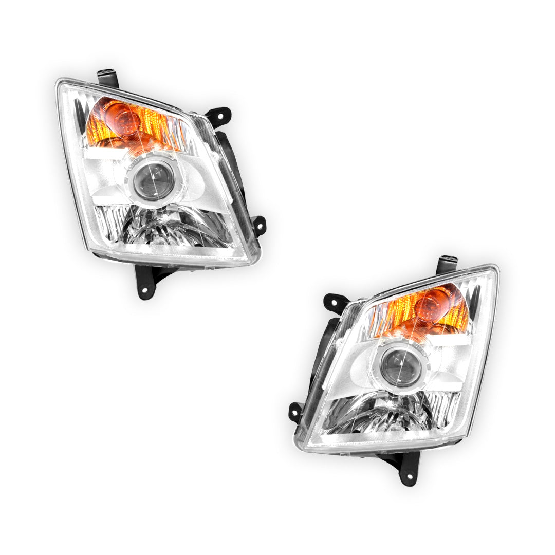 Isuzu D-MAX RC (2006 - 2012) OEM Style Headlights With Projector LH + RH