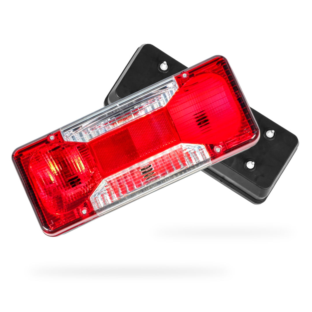 Iveco Daily 2nd Gen (2006 - 2014) OEM Style Tail Lights Tray Type LH + RH