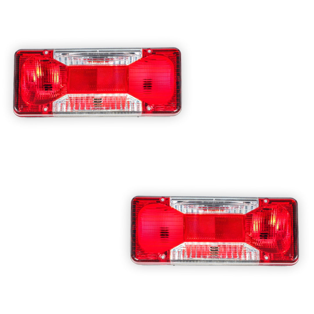 Iveco Daily 2nd Gen (2006 - 2014) OEM Style Tail Lights Tray Type LH + RH