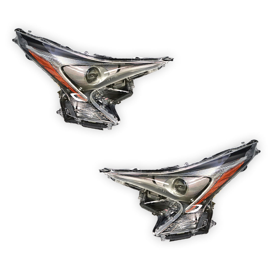 Toyota Prius ZVW50 (2015 - 2018) OEM Style Headlights LH + RH