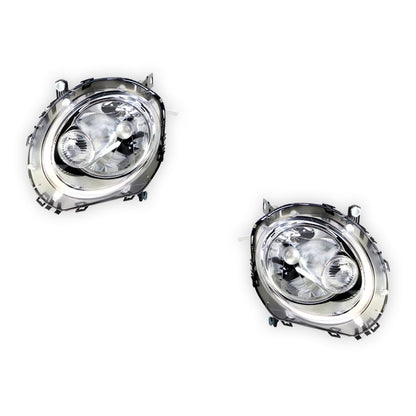 BMW  Cooper R57 (2009 - 2014) OEM Style Non Xenon Headlights Clear cap LH + RH