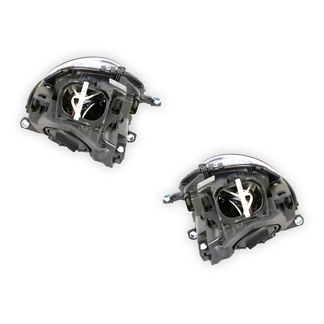 BMW  Cooper R57 (2009 - 2014) OEM Style Chrome Xenon Headlights LH + RH
