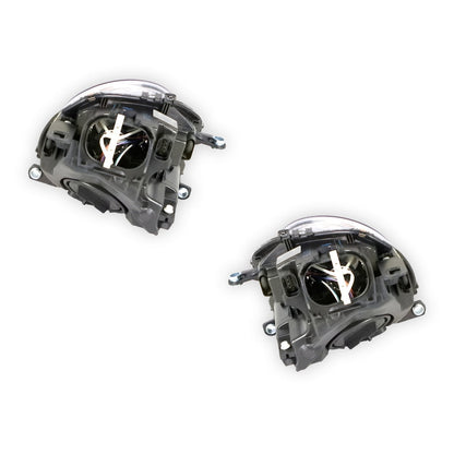 BMW  Cooper R57 (2009 - 2014) OEM Style Chrome Xenon Headlights LH + RH