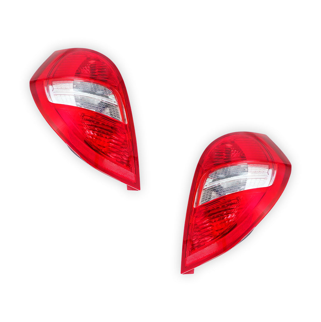 Mercedes-Benz A-Class W169 (2007 - 2010) OEM Style Tail Lights Clear Reverse LH + RH