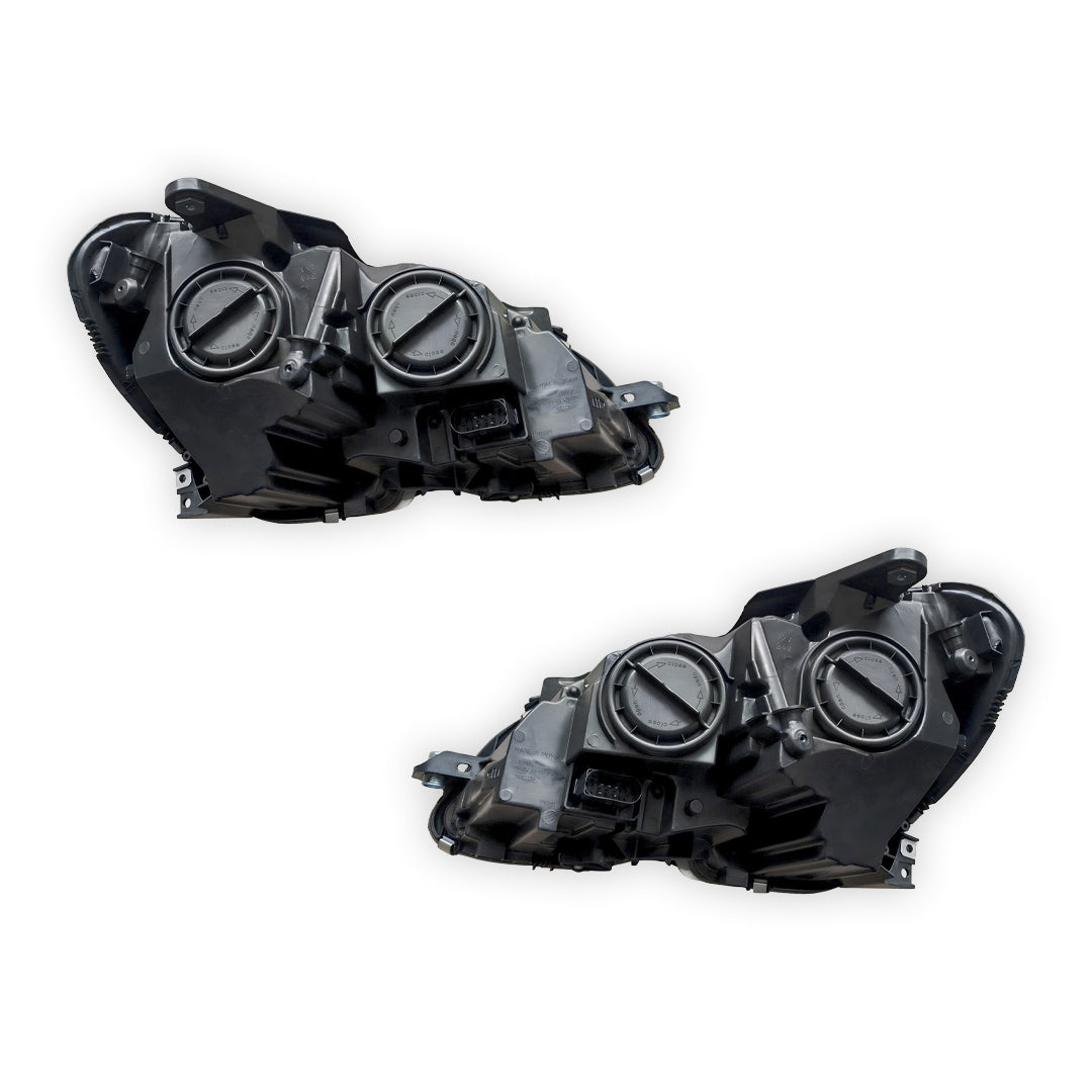 Mercedes-Benz C-Class W204 (2010 - 2014) OEM Style Non Xenon Headlights LH + RH