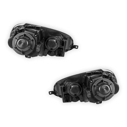 Volkswagen Jetta 1K (2006 - 2011) OEM Style Chrome Non Xenon Headlights LH + RH