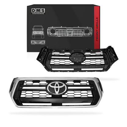 Toyota HiLux N80 (2017 - 2020) Chrome Frame Grille