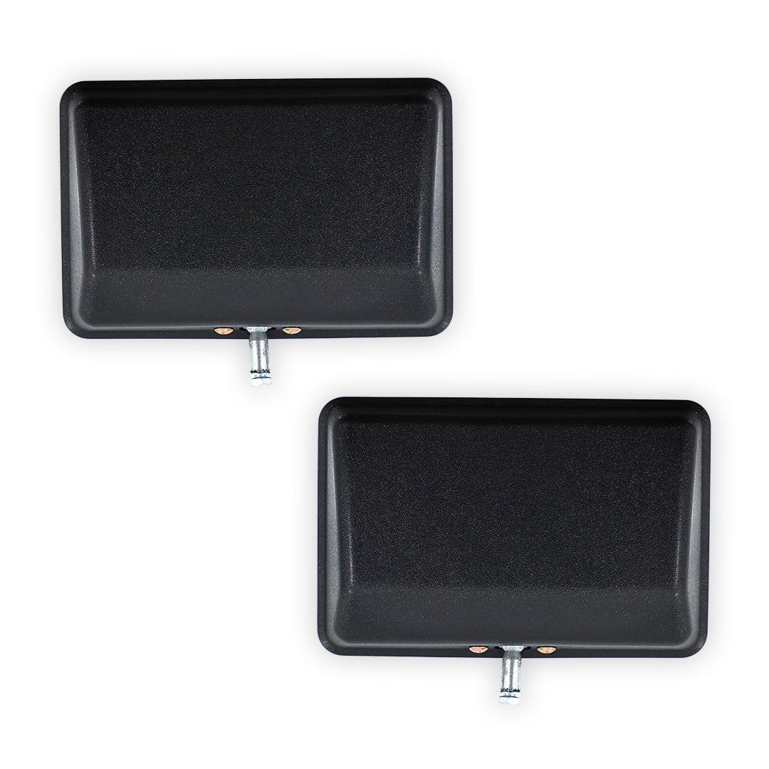 Toyota HiLux N60 (1997 - 2001) Black Head Door Mirrors LH + RH