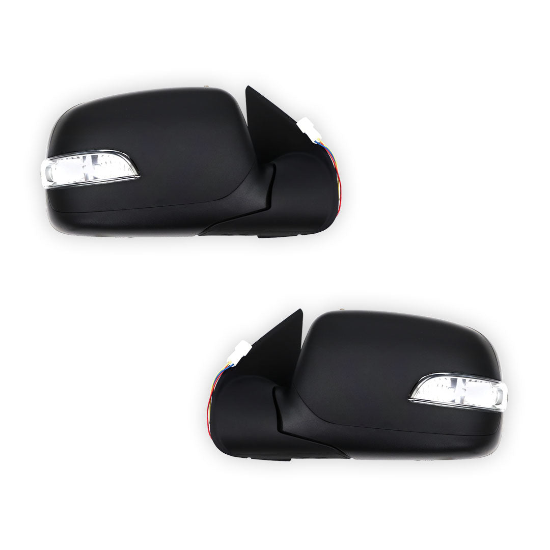 Isuzu D-MAX RC (2006 - 2012) Door Mirrors LH + RH