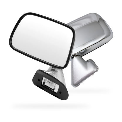 Toyota HiLux N60 (2001 - 2005) Chrome Manual Door Mirrors LH + RH