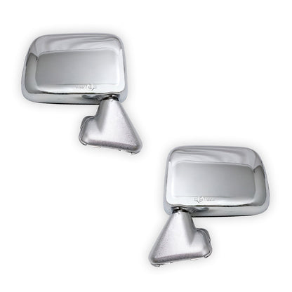 Toyota HiLux N50 (1988 - 1991) Chrome Manual Door Mirrors LH + RH