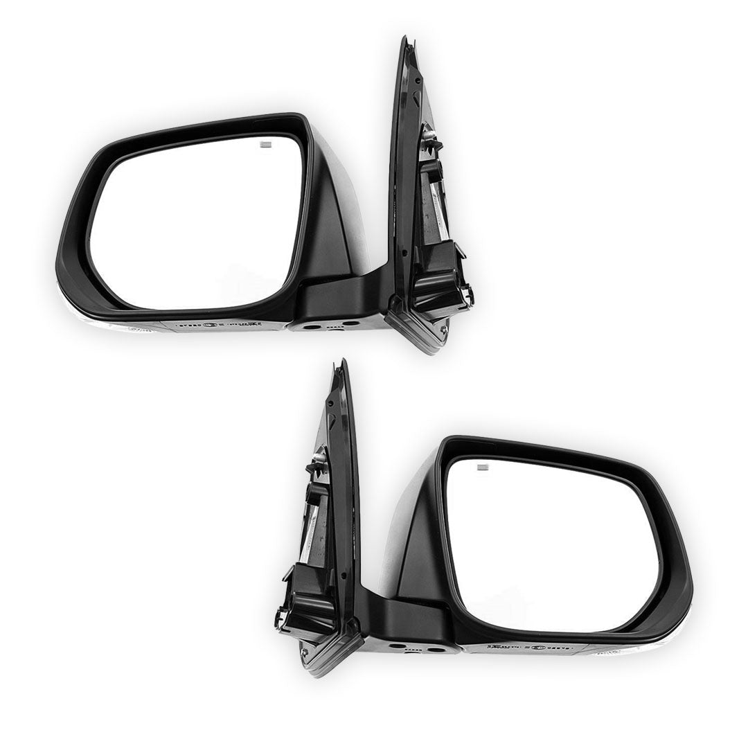 Isuzu D-MAX RT (2012 - 2020) Electric Chrome Door Mirrors LH + RH