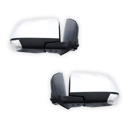 Isuzu D-MAX RT (2012 - 2020) Electric Chrome Door Mirrors LH + RH