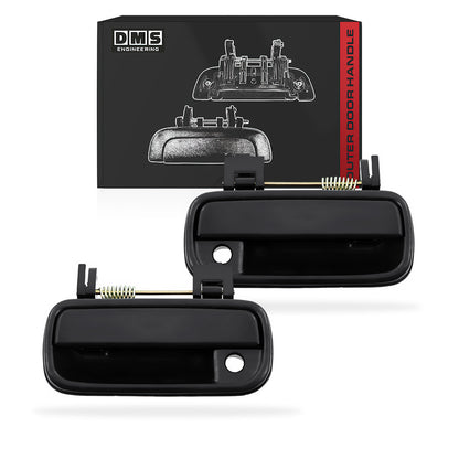 Toyota HiLux N60 (2001 - 2005) Front Outer Textured Door Handle With Key Hole LH + RH