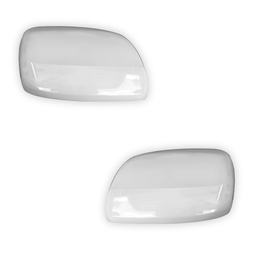 Toyota LandCruiser 200 Series (2007 - 2021) Genuine White Door Mirror Cover LH + RH