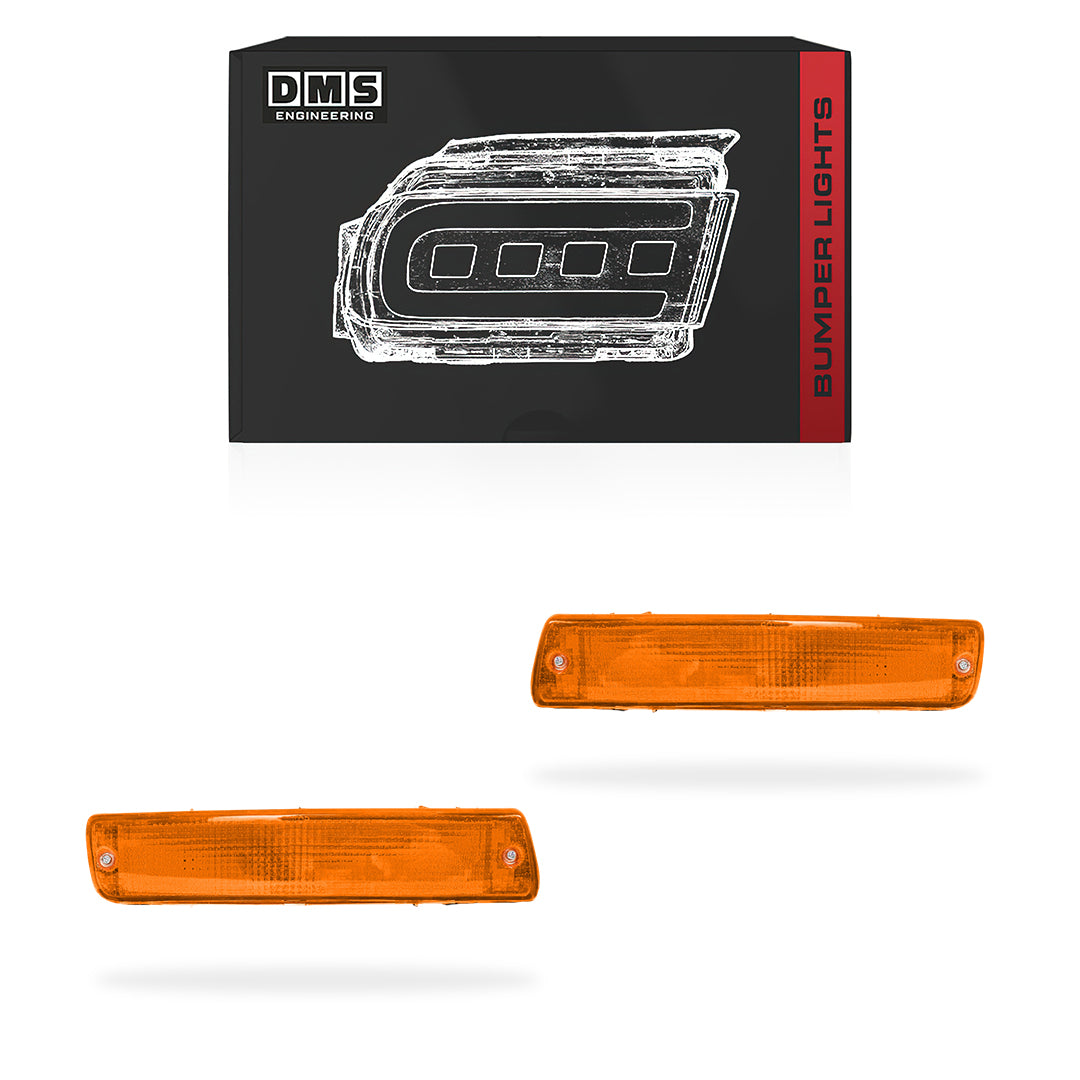 Toyota LandCruiser 80 Series (1990 - 1998) Front Bumper Lights LH + RH