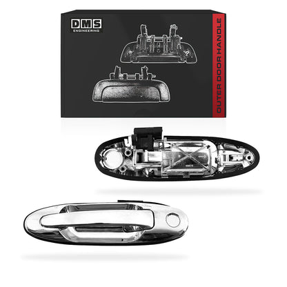 Toyota LandCruiser 100 Series (1998 - 2007)  Chrome Front Outer Door Handles