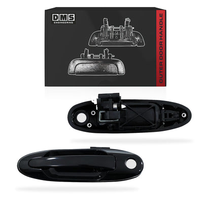 Toyota LandCruiser 100 Series (1998 - 2007)  Black Front Outer Door Handles