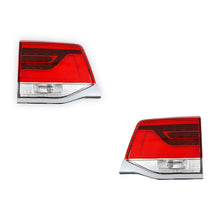 Toyota LandCruiser 200 Series 3 (2015 - 2021) Clear Lens Rear Garnish Tail Lights LH + RH