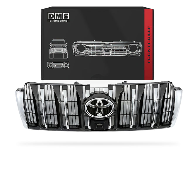 Toyota LandCruiser Prado 150 Series (2009 - 2013) Genuine Dark Grey Grille with Camera