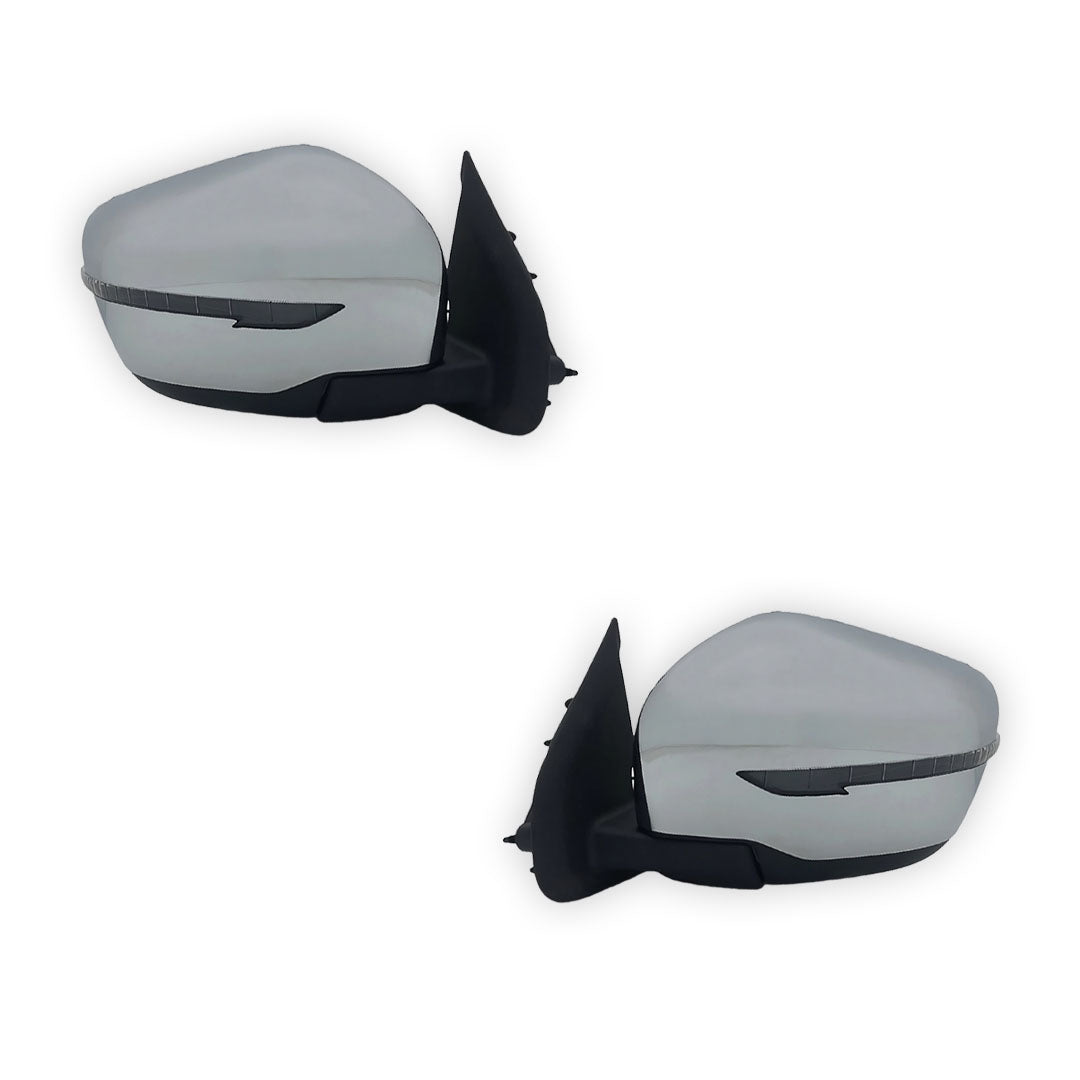 Nissan Navara D23 NP300 (2015 - 2021) Genuine Door Mirrors With Mirror Light LH + RH