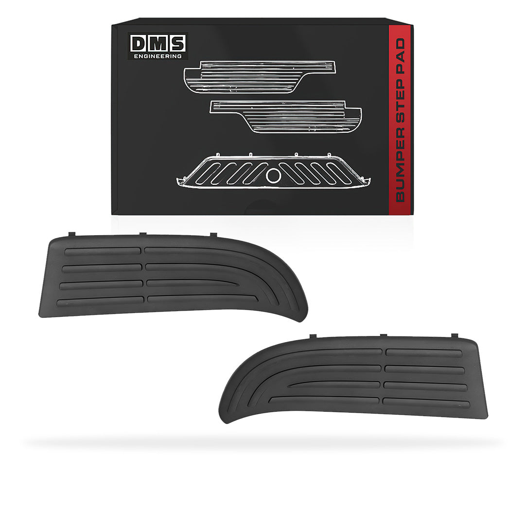 Toyota HiLux N70 (2005 - 2008) Genuine Black Rear Bumper Step Pad LH + RH