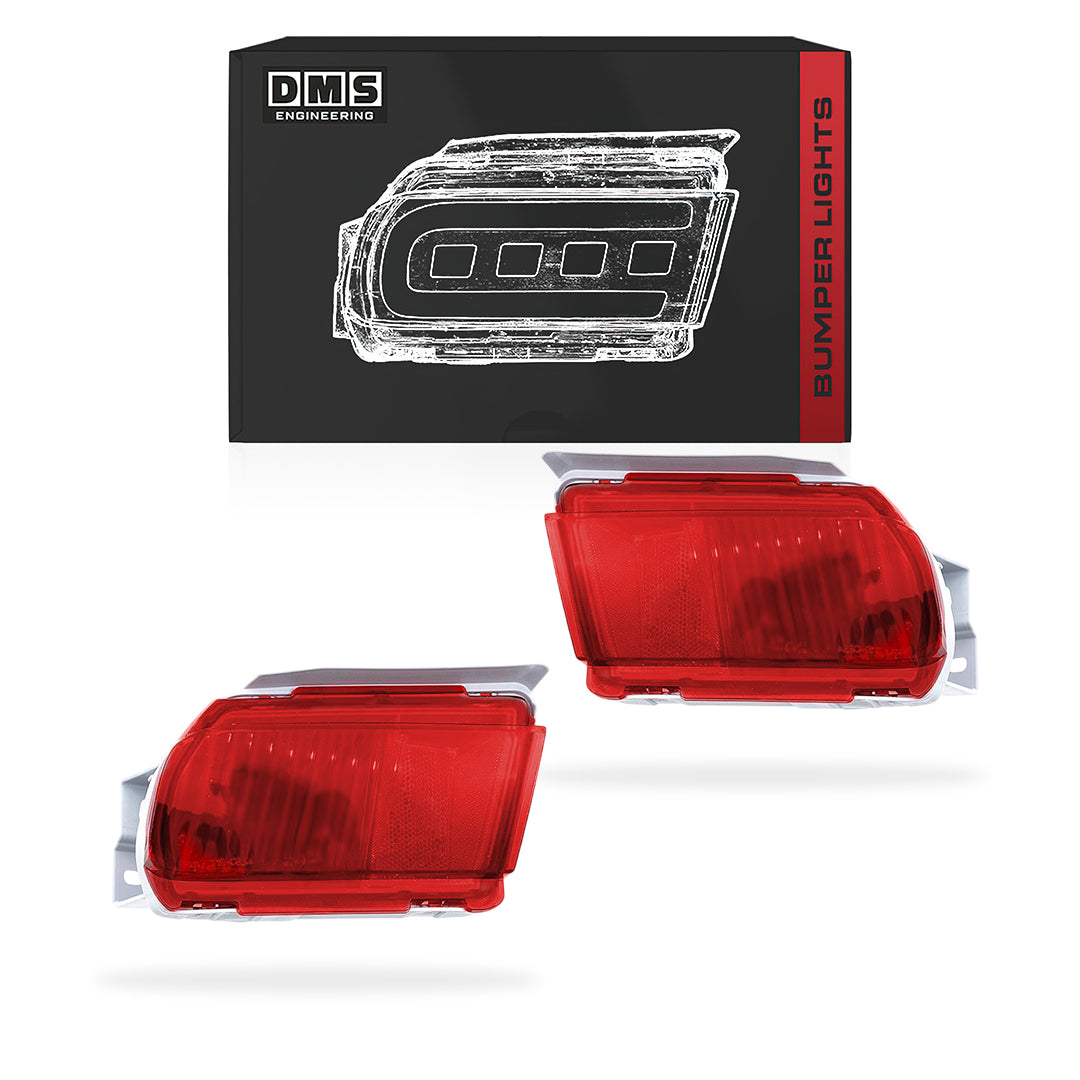 Toyota LandCruiser Prado 150 Series (2009 - 2023) Rear Bumper Light Reflectors LH + RH