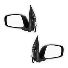 Nissan Pathfinder R51 Series 1 (2005 - 2010) Black Door Mirrors Without Mirror Light LH + RH