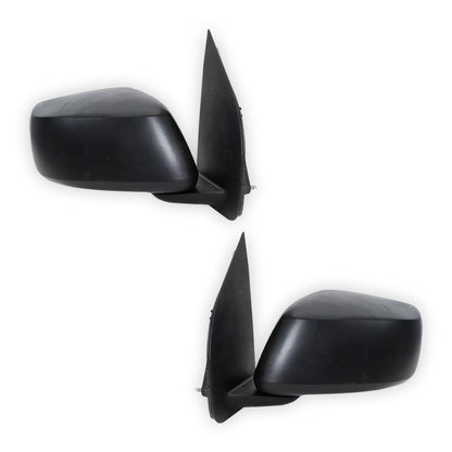 Nissan Pathfinder R51 Series 1 (2005 - 2010) Black Door Mirrors Without Mirror Light LH + RH