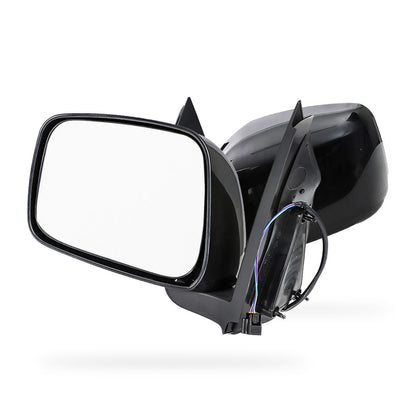 Nissan Pathfinder R51 Series 1 (2005 - 2010) Black Door Mirrors Without Mirror Light LH + RH